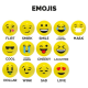 Balle anti-stress publicitaire - Emoji