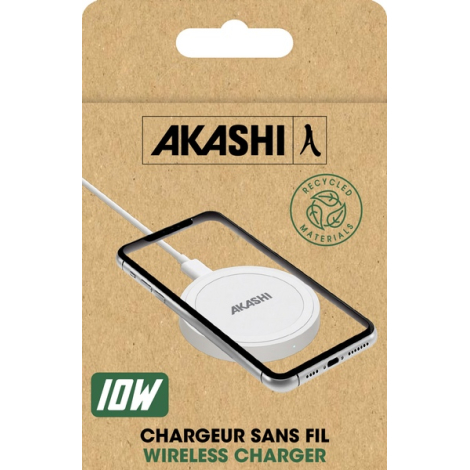 Chargeur induction personnalisable Éco 10W 2USB - RISAI