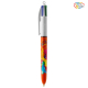 Stylo BIC® publicitaire 4 couleurs Fine