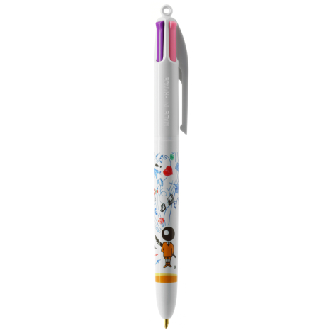 Stylo 4 couleurs publicitaire BIC® Fashion