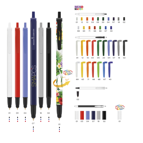 Stylo bille publicitaire BIC® Clic Stic Stylus