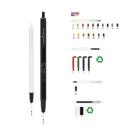 Stylo BIC® publicitaire Clic Stic Stylus Ecolutions®