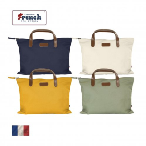 Sacoche personnalisée coton bio 360 g - CANCAN Sacoche personnalisée coton bio 360 g - CANCAN