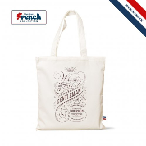 Totebag publicitaire en coton bio 240g - JAVA-MARIE