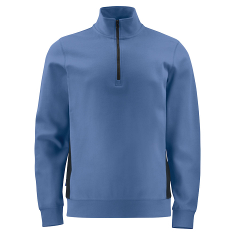 Sweatshirt publicitaire avec col en zip - 320g