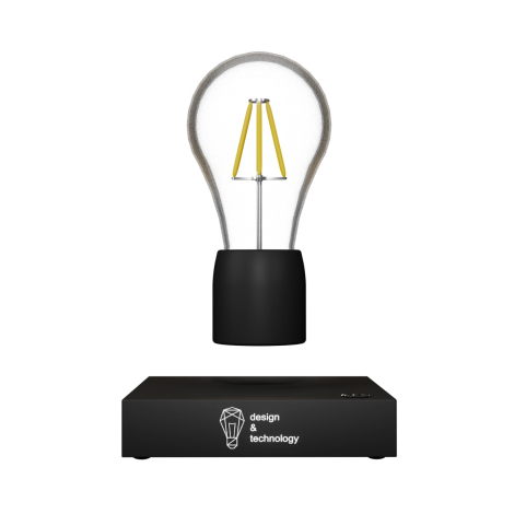 Lampe publicitaire lévitation logo lumineux