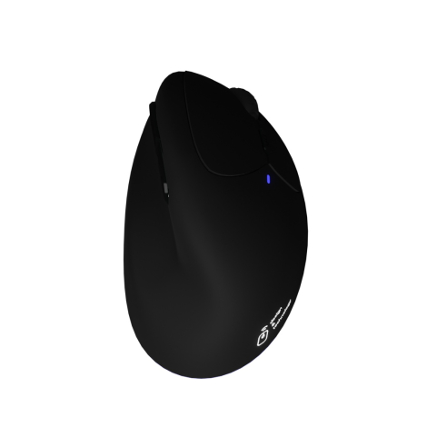 Souris publicitaire ergonomique sans fil - Antibactérien