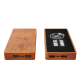 Powerbank personnalisé en bois 10 000 mAh induction 5W