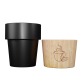 Tasse personnalisée céramique base en bois 150 ml