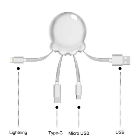 Powerbank 1000 mAh personnalisé Xoopar® Octopus Booster