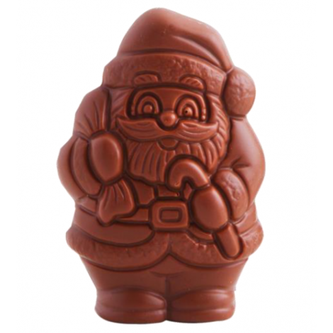 Père Noël personnalisable en chocolat praliné