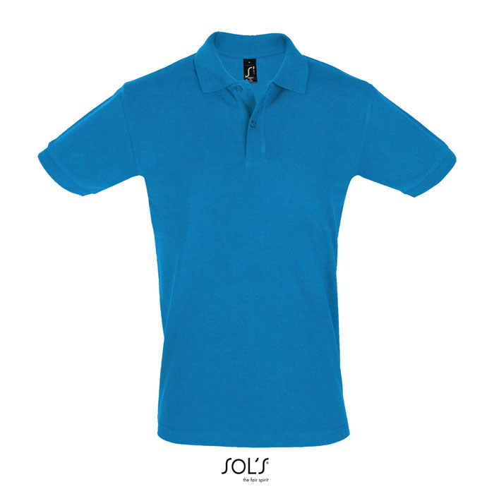 Polo personnalisable pour homme 180g - PERFECT Aqua