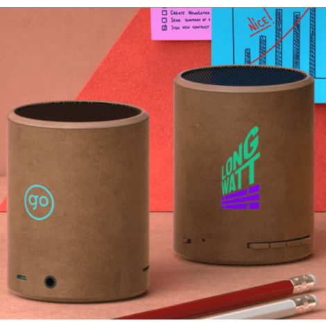 Enceinte carton personnalisable 3W Jukebox