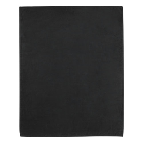Plaid en polaire molletonné personnalisable rPET Lily Noir