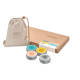 Coffret soin et bain de voyage promotionnel Vegan