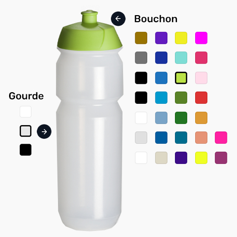 Gourde personnalisée biodégradable 500/750 ml - SHIVA BIO