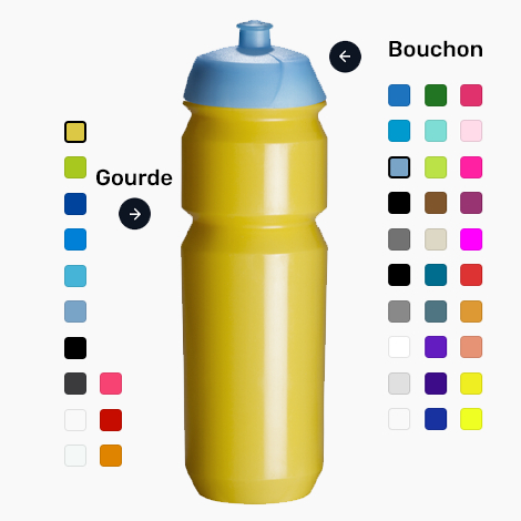 Gourde publicitaire 500 ou 750 ml - SHIVA original