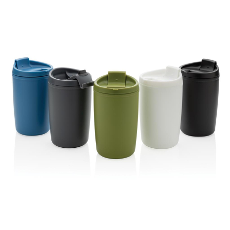 Mug recyclé publicitaire couvercle bascule 300 ml