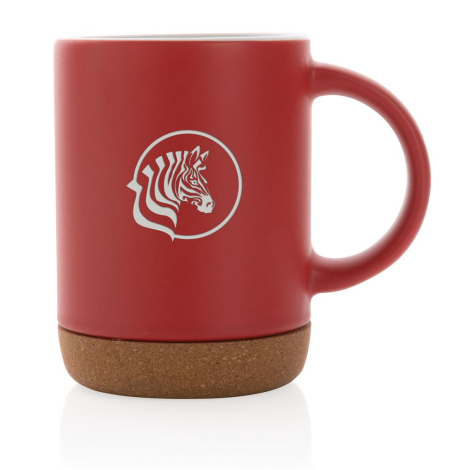 Mug mat publicitaire base en liège 280 ml