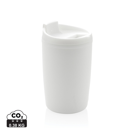 Mug recyclé publicitaire couvercle bascule 300 ml