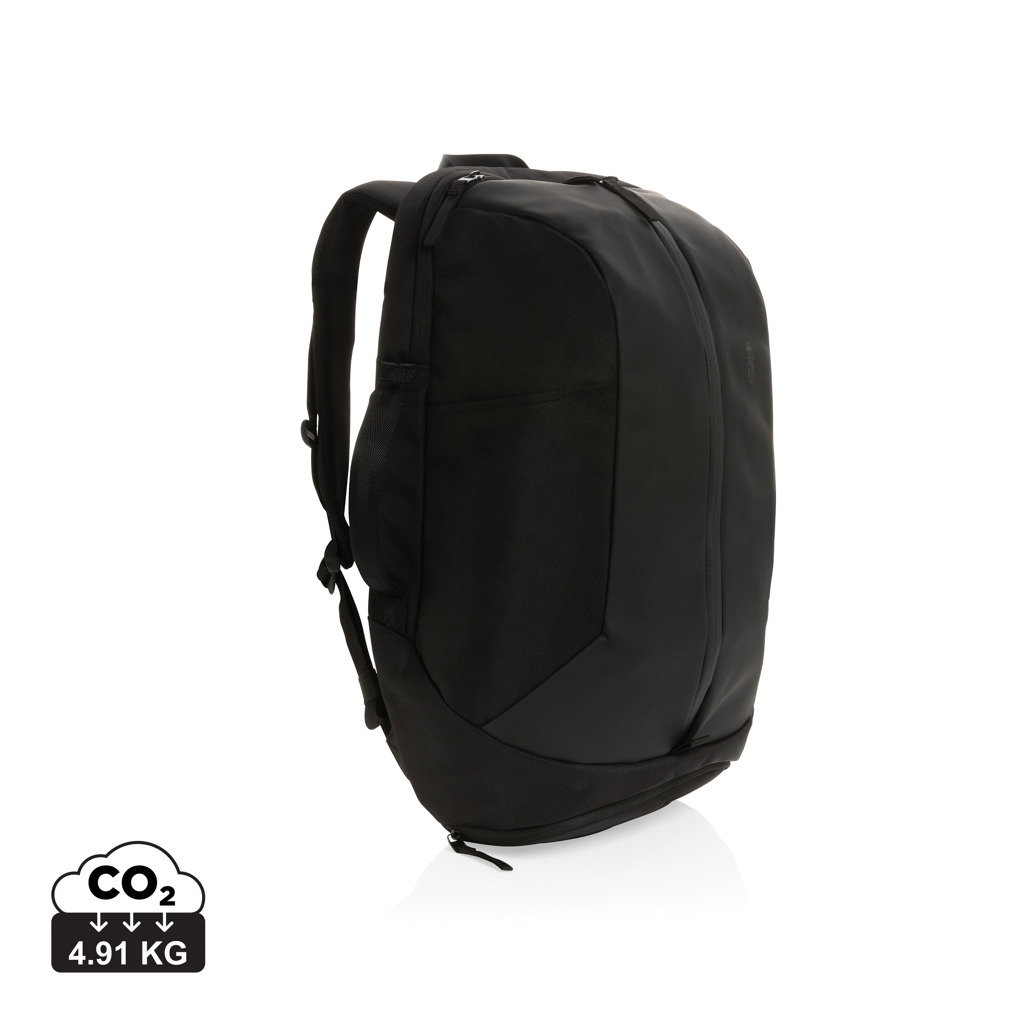 Sac à dos hybride ordinateur 15.6"personnalisé Swiss Peak Noir