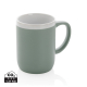 Mug mat publicitaire bord blanc 300 ml