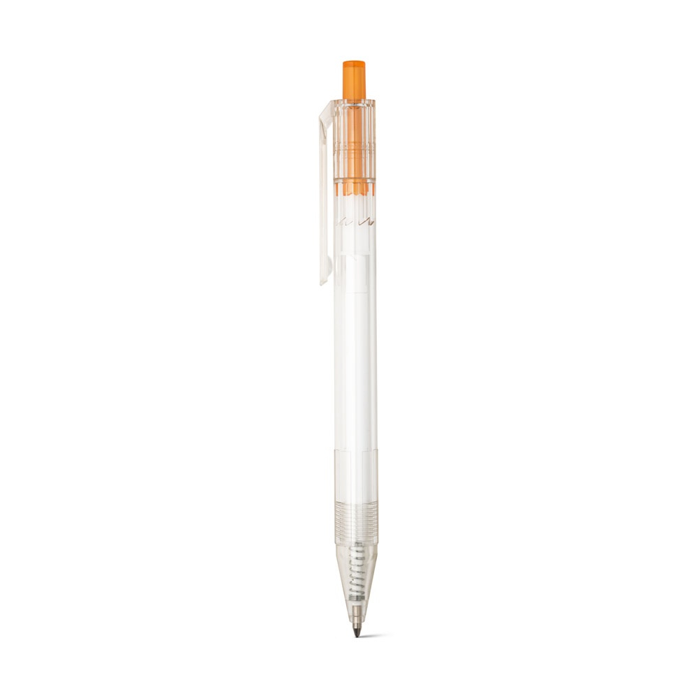 Stylo bille personnalisable RPET HARLAN Orange