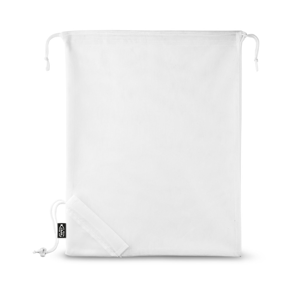 Sac pliable promotionnel rPET BOLZANO Blanc