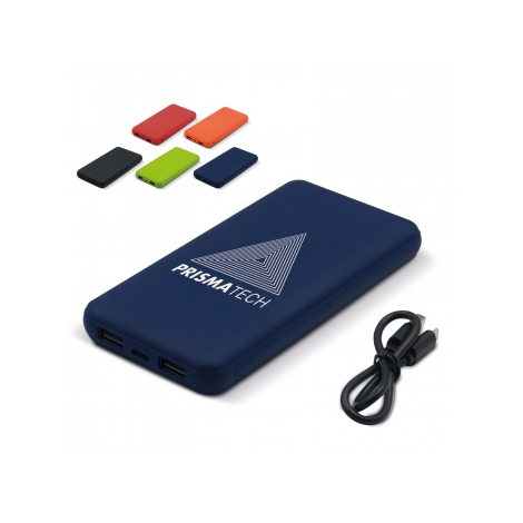 Powerbank publicitaire soft touch 8000 mAh Elite 