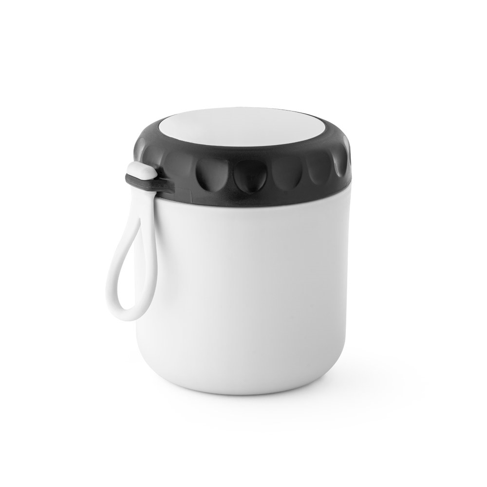 Contenant promotionnel thermique 380 ml - SAMOURA Blanc