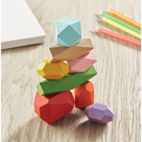 Jeu promotionnel 8 pierres à empiler DOLMEN