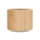 Enceinte publicitaire 3W bambou ROUND LUX