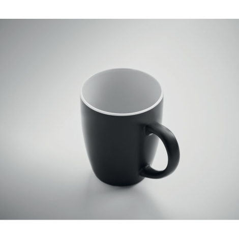 Mug noir mat publicitaire 290 ml LIM