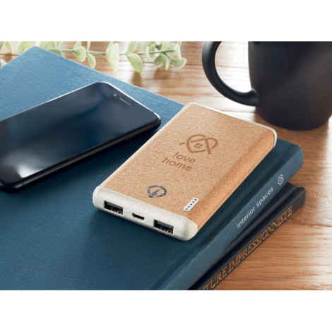 Batterie externe induction personnalisée 10 000mAh RALIA