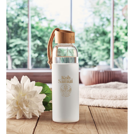 Bouteille publicitaire avec grip silicone 500ml CHAI