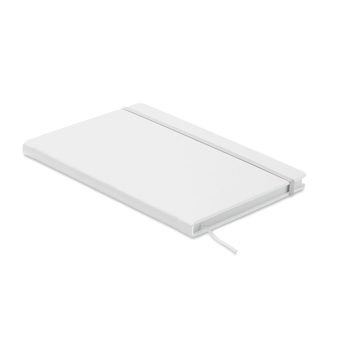 Carnet A5 papier recyclé personnalisable OURS Blanc