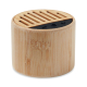 Enceinte publicitaire 3W bambou ROUND LUX