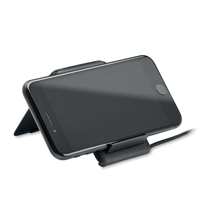 Boîtier induction 15W et câbles chargement personnalisé YAPO Noir