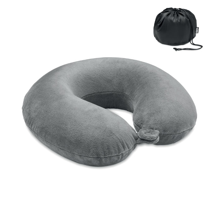 Oreiller de voyage publicitaire DREAMS Gris