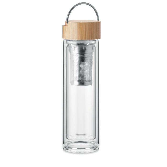 Bouteille infusion personnalisable 400ml BATAMI Transparent