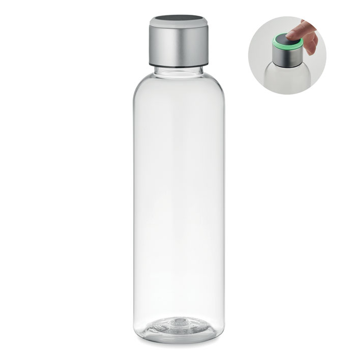 Bouteille rappel d'hydratation personnalisée 500 ml REM Transparent