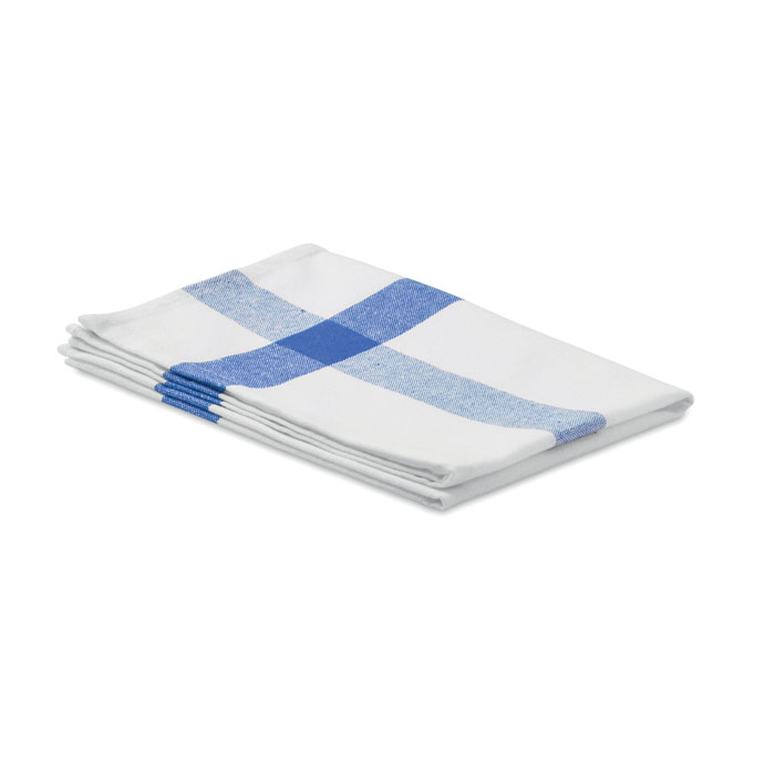 Torchon de cuisine personnalisable matières recyclées KITCH Bleu