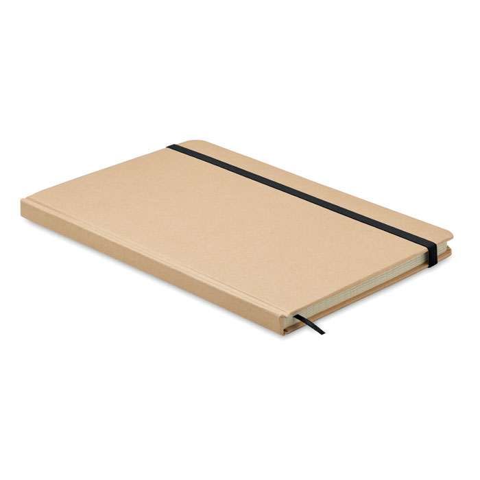 Carnet A5 promotionnel matières recyclées EVERWRITE Noir