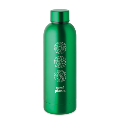 Bouteille publicitaire en inox recyclé 500 ml ATHENA