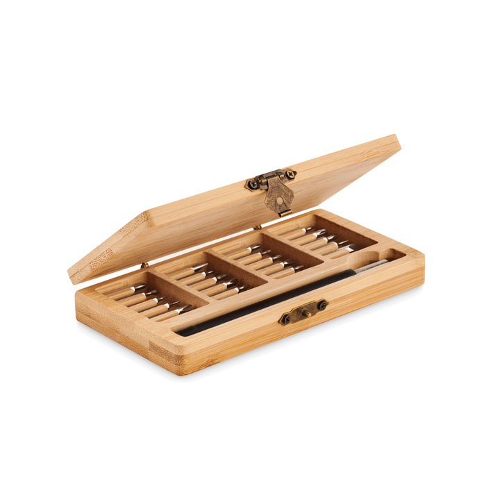 Boîte à outils de précision publicitaire BAMTOOL Bois