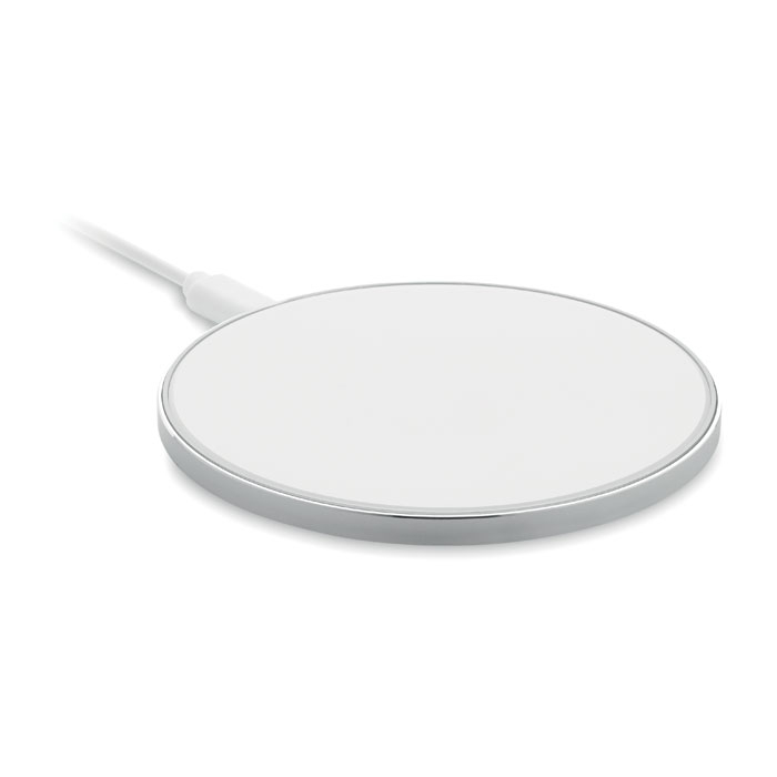 Chargeur induction personnalisé 10W RESS Blanc
