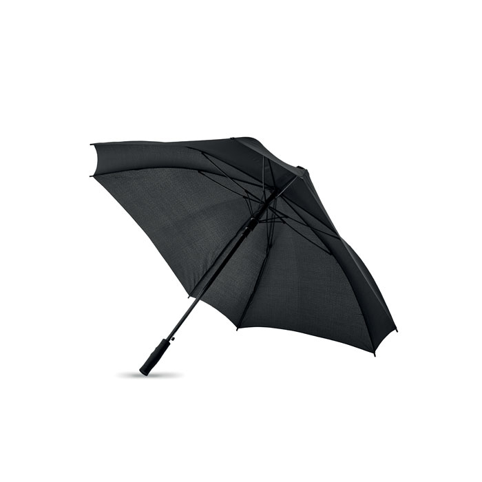 Parapluie carré publicitaire 27" COLUMBUS Noir