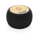 Enceinte 5W en ABS recyclé et bambou personnalisable