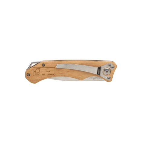 Couteau d'extérieur personnalisable en bois