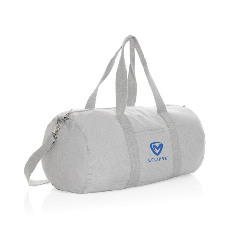 Sac polochon publicitaire toile recyclée 285g Impact